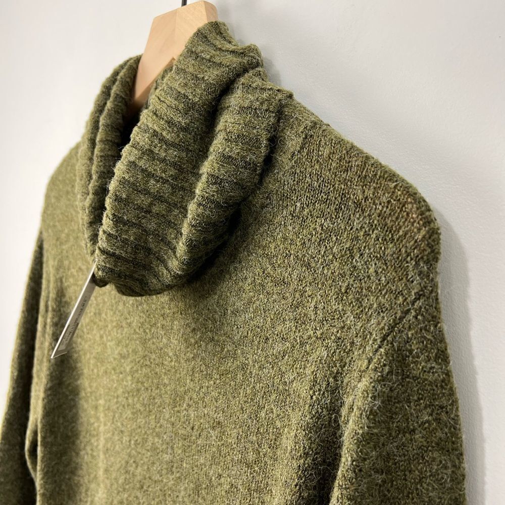BP Olive Night Green Turtleneck Sweater - Picture 4 of 8
